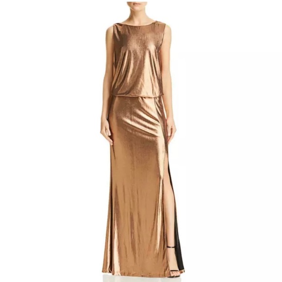 Rachel Zoe Dresses & Skirts - Rachel Zoe open back copper dress BNWT 6